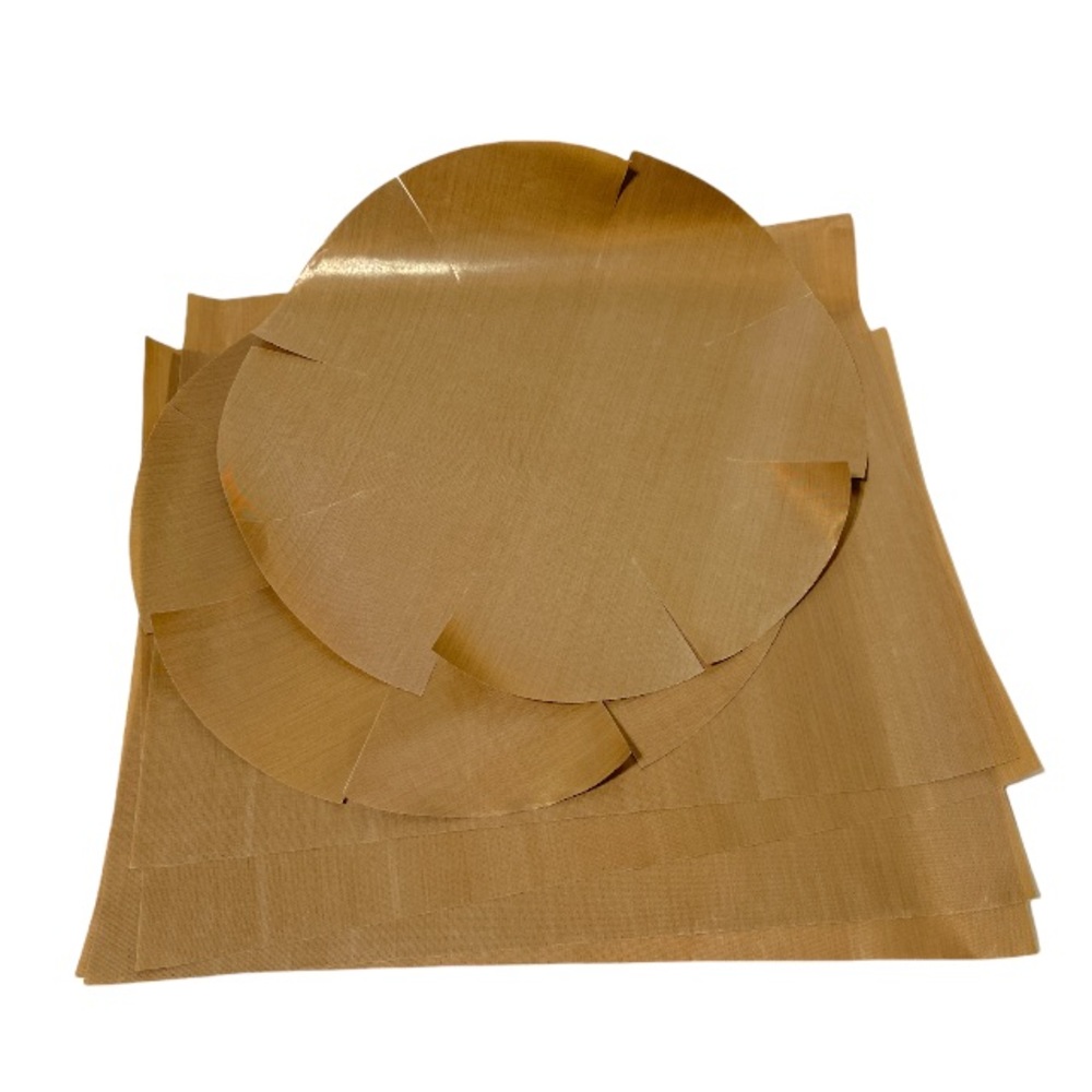 Baking And BQQ Grilling Mat 6 Pieces Total Non Stick Mats 2 Round 4 Rectangular